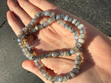 Knotted Labradorite Necklace