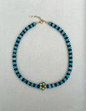 Green Flower Necklace