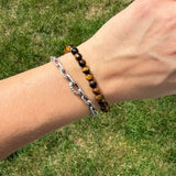 Tiger Eye Beaded Bracelet