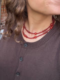 Carnelian Wrap Necklace