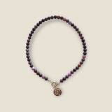 Multi Tourmaline Charm Necklace