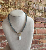 Labradorite Charm Necklace