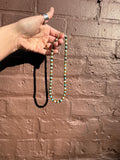 Turquoise and Tiger Eye Beaded Necklace