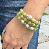 Candy Green Beaded Bracelet