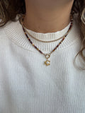 Mookaite Mix Charm Necklace