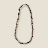 Knotted Mixed Tourmaline Necklace