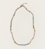 Knotted Morganite Necklace