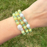 Candy Green Beaded Bracelet