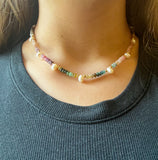 Watermelon Tourmaline Necklace