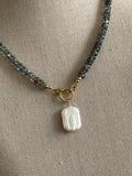 Labradorite Charm Necklace