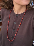Carnelian Wrap Necklace