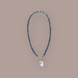 Labradorite Charm Necklace