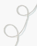 3MM Silver Ball Necklace