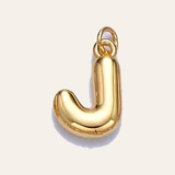 Bubble Letter Pearl Necklace